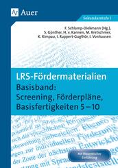 Basisband: Screening, F&ouml;rderpl&auml;ne, Basisfertigkeiten 5-10