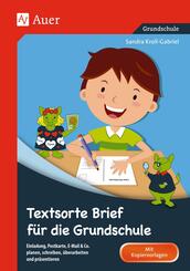 Textsorte Brief f&uuml;r die Grundschule