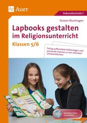 Lapbooks gestalten im Religionsunterricht 5-6, m. 1 CD-ROM