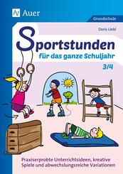 Sportstunden f&uuml;r das ganze Schuljahr 3/4