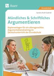 M&uuml;ndliches & Schriftliches Argumentieren
