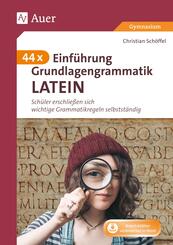 44 x Einf&uuml;hrung Grundlagengrammatik Latein