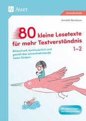 80 kleine Lesetexte f&uuml;r mehr Textverst&auml;ndnis 1/2