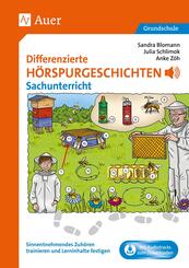 Differenzierte H&ouml;rspurgeschichten Sachunterricht