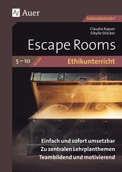 Escape Rooms f&uuml;r den Ethikunterricht 5-10
