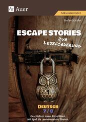 Escape Stories zur Lesef&ouml;rderung Deutsch 7-8