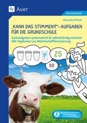Kann das stimmen - Aufgaben f&uuml;r die Grundschule