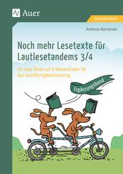 Noch mehr Lesetexte f&uuml;r Lautlesetandems 3/4