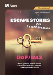 Escape Stories zur Lesef&ouml;rderung DaF und DaZ