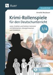 Krimi-Rollenspiele f&uuml;r den Deutschunterricht 3/4