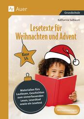 Lesetexte f&uuml;r Weihnachten und Advent 3/4