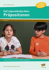 DaZ eigenst&auml;ndig &uuml;ben: Pr&auml;positionen - Grundschule
