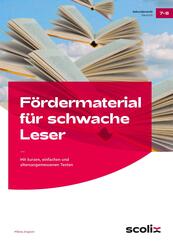 F&ouml;rdermaterial f&uuml;r schwache Leser - Klasse 7-8