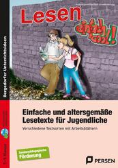 Einfache u. altersgem&auml;&szlig;e Lesetexte f&uuml;r Jugendliche