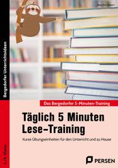T&auml;glich 5 Minuten Lese-Training - 3./4. Klasse