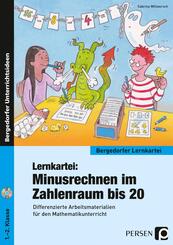 Lernkartei: Minusrechnen im Zahlenraum bis 20, m. 1 CD-ROM