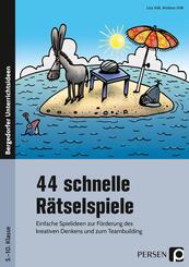 44 schnelle R&auml;tselspiele