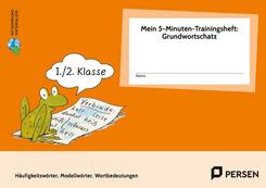 Mein 5-Min-Trainingsheft: Grundwortschatz- Kl. 1/2