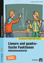 Lin. und quadrat. Funktionen - Inklusionsmaterial, m. 1 CD-ROM