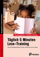 T&auml;glich 5 Minuten Lese-Training - 1./2. Klasse