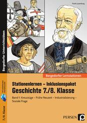 Stationenlernen Geschichte 7/8 Band 1 - inklusiv.Bd.1