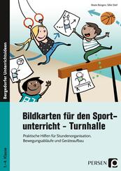 Bildkarten f&uuml;r den Sportunterricht - Turnhalle