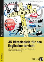45 R&auml;tselspiele f&uuml;r den Englischunterricht