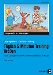 T&auml;glich 5 Minuten Training: Gr&ouml;&szlig;en