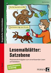 Lesemalbl&auml;tter: Satzebene