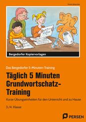 T&auml;gl. 5 Min. Grundwortschatz-Training - 3./4. Kl.