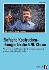 Einfache Kopfrechen&uuml;bungen f&uuml;r die 5./6. Klasse