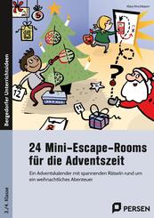 24 Mini-Escape-Rooms f&uuml;r die Adventszeit - GS
