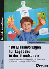 100 Blankovorlagen f&uuml;r Lapbooks in der Grundschule