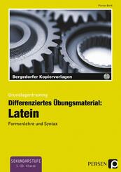 Differenziertes &Uuml;bungsmaterial: Latein, m. 1 CD-ROM