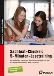 Sachtext-Checker: 5-Minuten-Lesetraining - Sop&auml;d