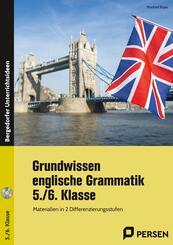 Grundwissen englische Grammatik - 5./6. Klasse, m. 1 CD-ROM