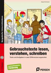 Gebrauchstexte lesen, verstehen, schreiben, m. 1 CD-ROM