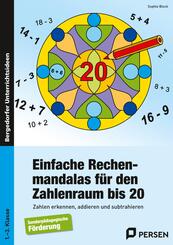 Einfache Rechenmandalas f&uuml;r den Zahlenraum bis 20