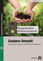 F&uuml;hrerschein: Saubere Umwelt - Sekundarstufe, m. 1 CD-ROM