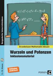 Wurzeln und Potenzen - Inklusionsmaterial, m. 1 CD-ROM