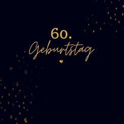60. Geburtstag- G&auml;stebuch Blanko