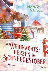Weihnachtsherzen im Schneegest&ouml;ber