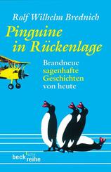 Pinguine in R&uuml;ckenlage