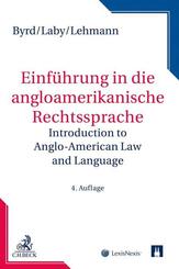 Einf&uuml;hrung in die angloamerikanische Rechtssprache
