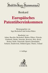 Europ&auml;isches Patent&uuml;bereinkommen. EP&Uuml;