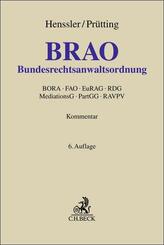 Bundesrechtsanwaltsordnung. BRAO