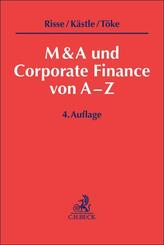 M&A und Corporate Finance von A-Z