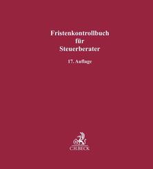 Fristenkontrollbuch f&uuml;r Steuerberater
