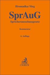 Sprecherausschussgesetz. SprAuG
