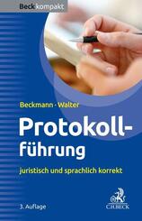 Protokollf&uuml;hrung